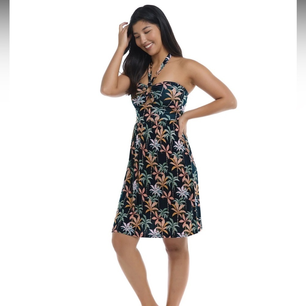 Skye convertible diamond dress summer beachwear - halter or strapless​​​